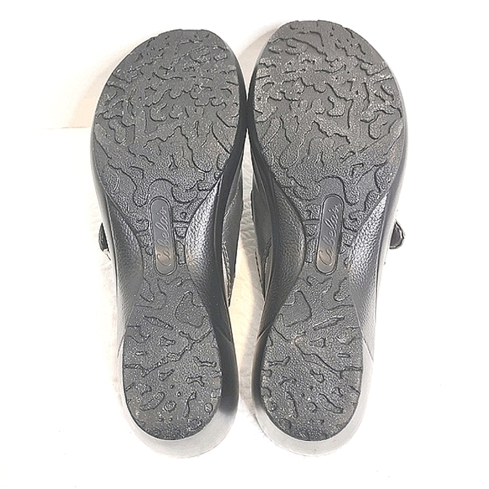 Cabela's Metallic Leather Clogs, Size 9.5 - Picture 7 of 7